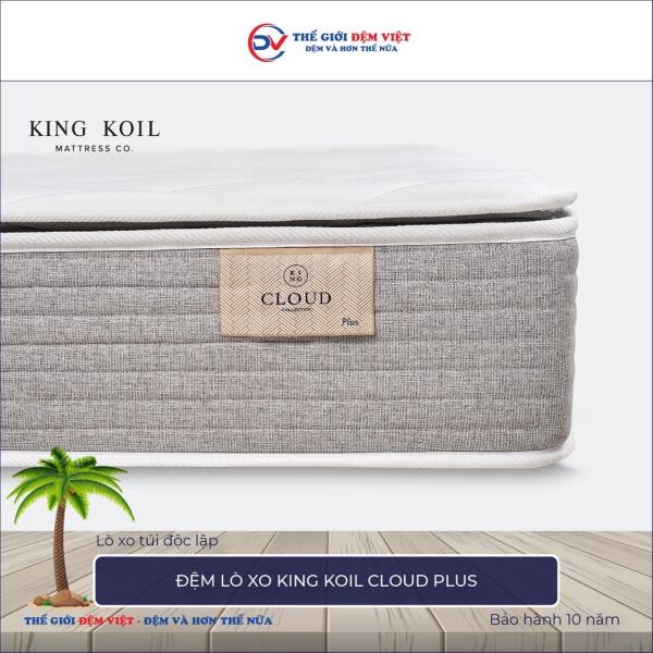 Đệm lò xo King Koil Cloud Plus 4